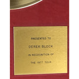 Chuck Berry 1977 UK Label Gold Award - RARE - Record Award