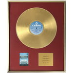 Chuck Berry 1977 UK Label Gold Award - RARE - Record Award