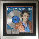 Clay Aiken This Is The Night RIAA Platinum Single Award - Record Award