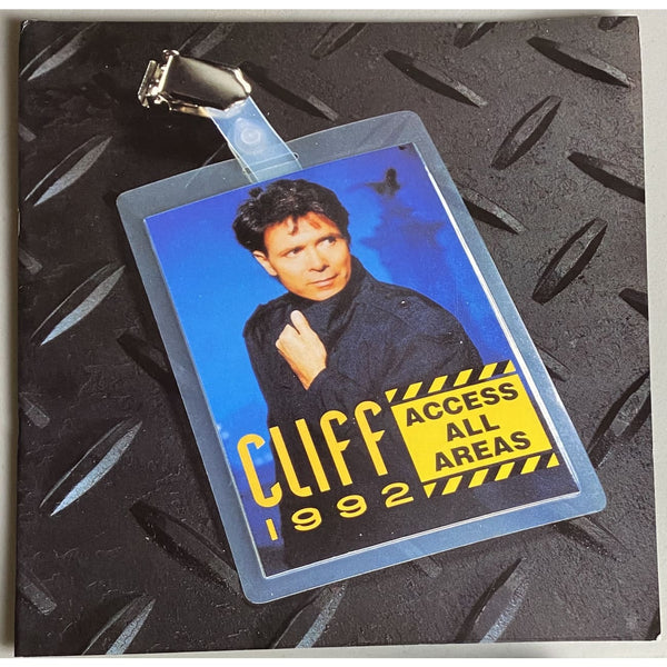 Cliff Richard 1992 Access All Areas Tour Program - Music Memorabilia