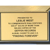 Common Finding Forever RIAA Gold Album Award - Record Award