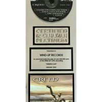 Creed Human Clay CRIA 6x Platinum Album Award - Record Award