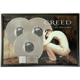 Creed My Own Prison RIAA 3x Multi-Platinum Award - Record Award
