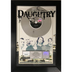Daughtry Leave This Town RIAA Platinum Award - Record Award