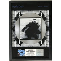 David Gray White Ladder RIAA Platinum Award - Record Award