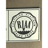 Def Leppard Pyromania RIAA Platinum Album Award - Record Award
