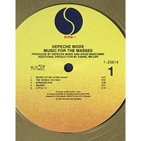 Depeche Mode Music For The Masses RIAA Gold LP Award - Record Award