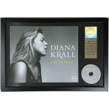 Diana Krall Live In Paris RIAA Gold Album Award - Record Award