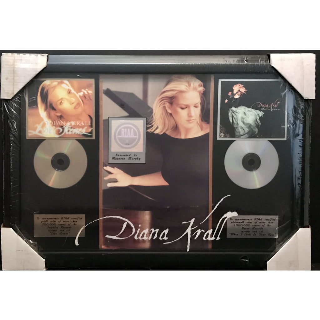 Diana Krall When I Look In Your Eyes/Love Scenes RIAA Award