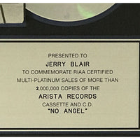 Dido No Angel RIAA 2x Platinum Album Award