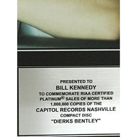 Dierks Bentley debut RIAA Platinum Album Award - Record Award
