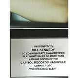 Dierks Bentley debut RIAA Platinum Album Award - Record Award
