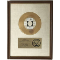 Dion Abraham Martin and John White Matte RIAA Gold 45 Award - RARE - Record Award