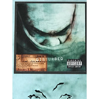 Disturbed The Sickness RIAA Platinum Album Award - Record Award