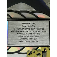 Dixie Chicks Wide Open Spaces RIAA 4x Platinum Award