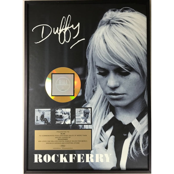 Duffy Rockferry Combo Album/Singles RIAA Gold Award - Record Award