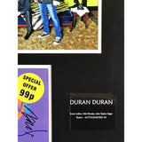 Duran Duran Autographed Memorabilia W/jsa Coa