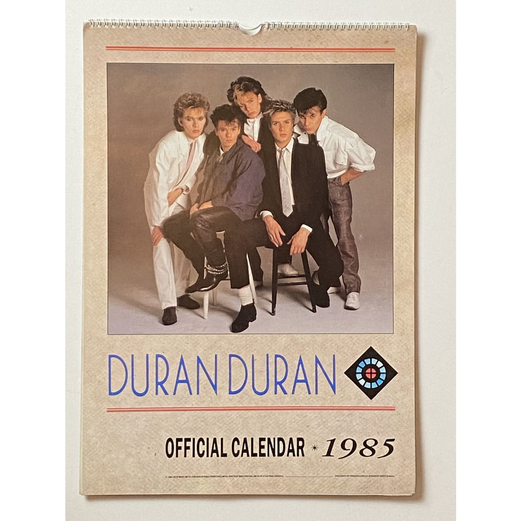 Duran Duran Vintage Calendars - 1984 and 1985 – MusicGoldmine.com