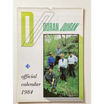 Duran Duran Vintage Calendars - 1984 and 1985 - 1984