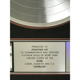 Eagle Eye Cherry Desireless RIAA Platinum Award - Record Award