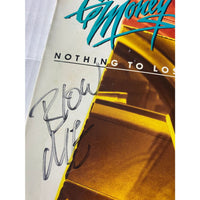 Eddie Money Nothing To Lose LP signed by Money w/BAS LOA - Music Memorabilia
