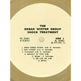Edgar Winter Group Shock Treatment RIAA Gold LP Award - RARE - Record Award