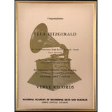 Ella Fitzgerald Original Grammy Advertisement Collage