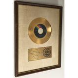 Elton John Crocodile Rock White Matte RIAA Gold Single Award - RARE - Record Award