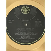 Elton John Greatest Hits 1975 BPI Gold LP Award to producer - RARE - Record Award