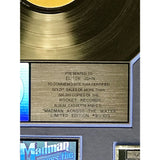 Elton John Madman Across The Water RIAA Gold Album Award presented to and signed by Elton John - RARE