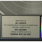Elton John Sleeping With The Past RIAA Platinum Album Award - Record Award