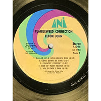 Elton John Tumbleweed Connection White Matte RIAA Gold LP Award - RARE