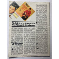 Elvis Presley An Appreciation by Mick Farren 1935-1977 Magazine - Music Memorabilia