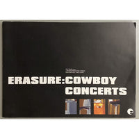 Erasure 1992 Cowboy Concerts Tour Program - Music Memorabilia