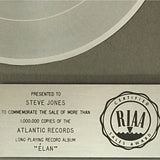 Firefall Elan RIAA Platinum LP Award - Record Award