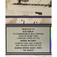 Fleetwood Mac The Dance RIAA 4x Platinum Album Award