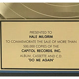 Freddie Jackson Do Me Again RIAA Gold Album Award - Record Award