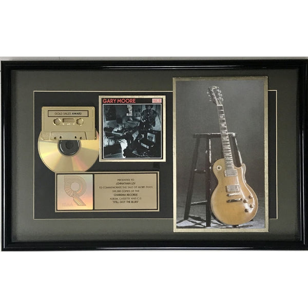 Gary Moore Still Got The Blues RIAA Gold Album Award - Record Award