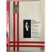 Gary Numan 1980 Tour Concert Program - Music Memorabilia