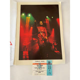 Gary Numan 1981 Wembly Tour Program + Ticket - Music Memorabilia