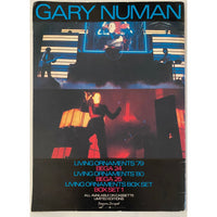Gary Numan 1981 Wembly Tour Program + Ticket - Music Memorabilia