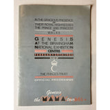 Genesis 1984 Tour UK Program - Music Memorabilia