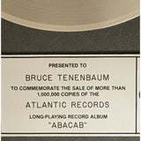 Genesis Abacab RIAA Platinum LP Award