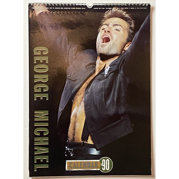 George Michael 1990 Vintage Calendar
