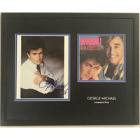 George Michael Signed Photo Collage w/Epperson LOA