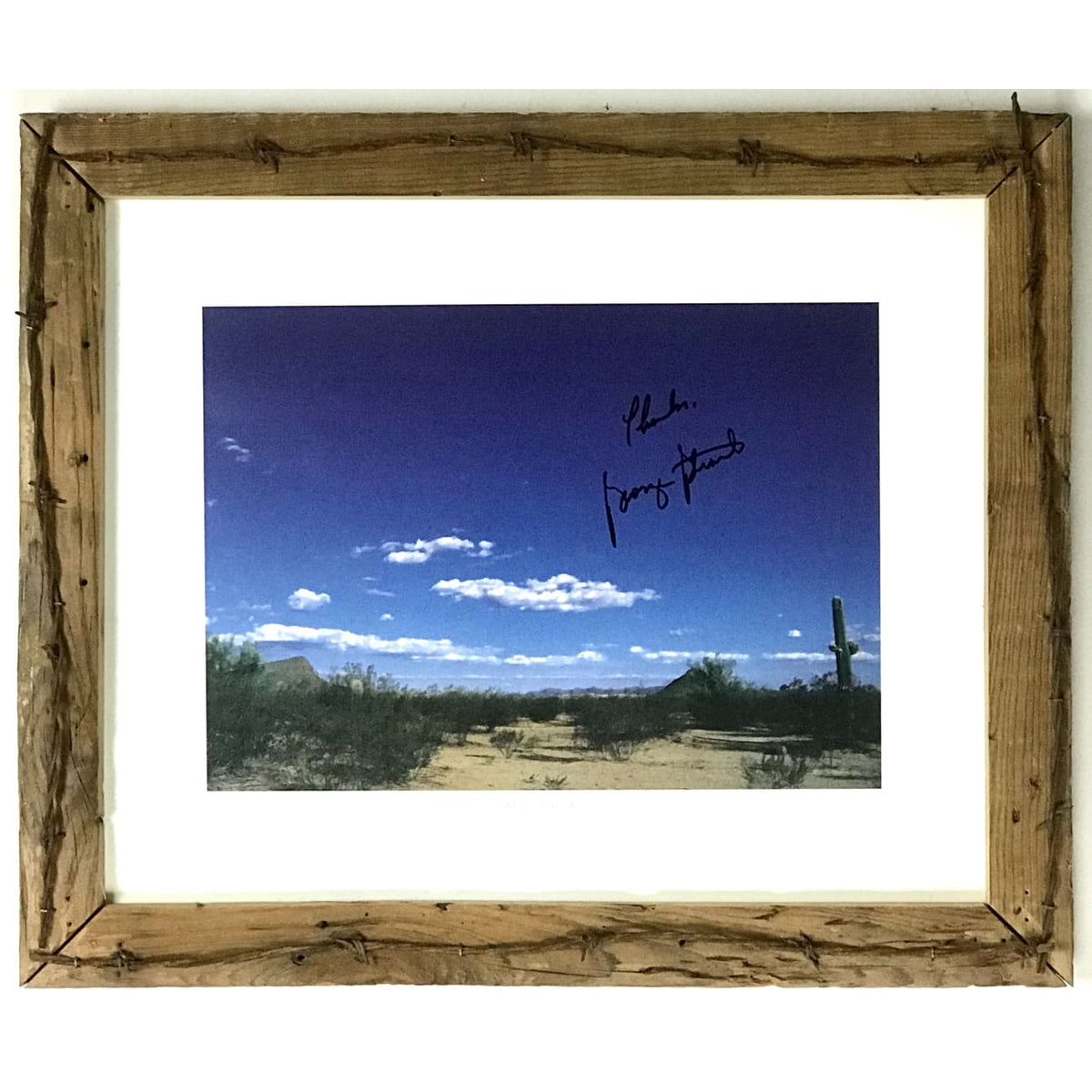 George Strait Autographed Limited Edition Photo w/BAS LOA ...