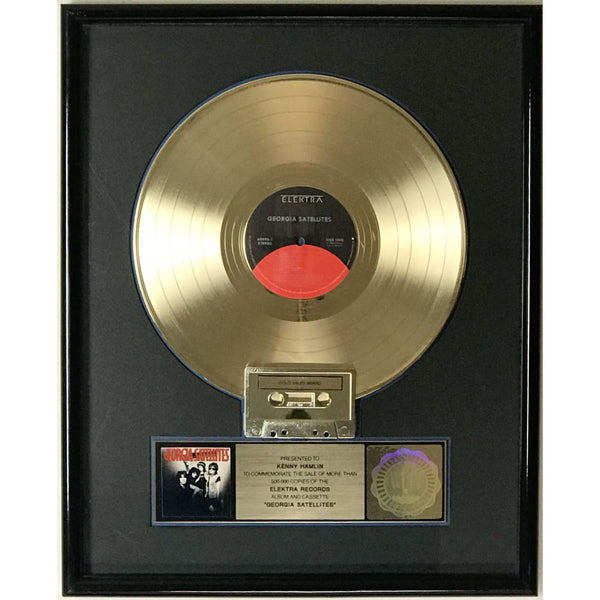 Georgia Satellites debut RIAA Gold Album Award - Record Award
