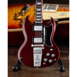 Gibson 1964 SG Standard Cherry Mini Guitar Replica - Miniatures
