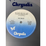 Go West We Close Our Eyes 12 Promo Vinyl Single 1985 - Media