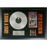 Guns N’ Roses Appetite For Destruction Geffen Records 6 Million Sales Award - Record Award